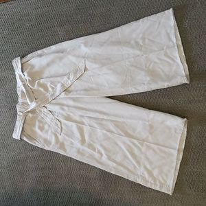 Anthropologie Cloth & Stone Wide Leg Cropped Pant